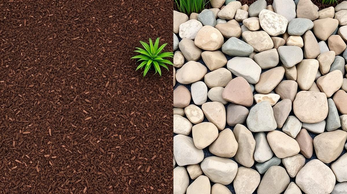 Mulch vs Rock Landscaping: Which is Better for Texas Gardens?